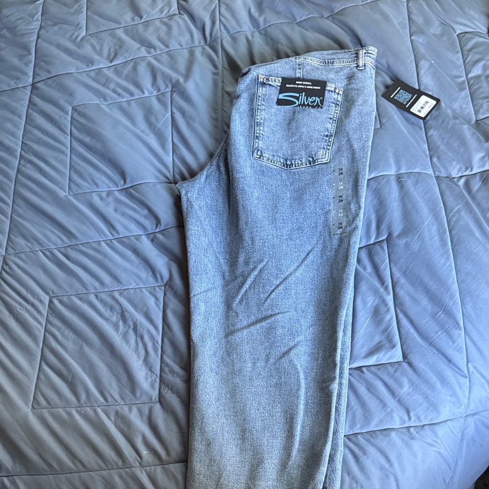 Silver Jeans Classic Blue Denim overalls - Picture 5 of 12